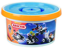 100 Parts Police Bucket